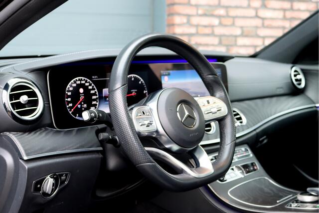 Mercedes-Benz E-KLASSE 220 d Business Solution AMG Line | Panoramadak | Memory | Burmester | Nappa Leder | Keyless Go | Surround Camera | Apple-Carplay | Multibeam LED | Dodehoekassistent |
