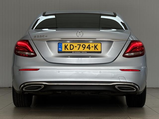 Mercedes-Benz E-KLASSE 220 d/ 195pk!/ Sfeerverl./ Vol Leder/ Luchtvering/ Camera/ Navi/ Clima/ Cruise/ Elek. pakket/ Isofix/ Bluetooth/ Armsteun/ Multi. LEDER. Stuur/ Chroom/ PDC V+A/ LED Dagrijverl./ NL AUTO!.
