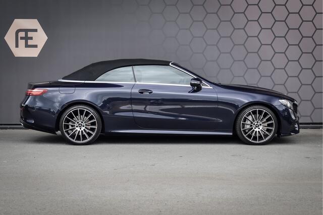 Mercedes-Benz E-KLASSE Cabriolet 350 AMG Premium Plus | DISTRONIC | VOL LEDER | BURMESTER SURROUND | MULTIBEAM LED | BSM | DRAADLOOS LADEN | SFEERVERLICHTING | AIRSCARF | AIRCAP | ETC.