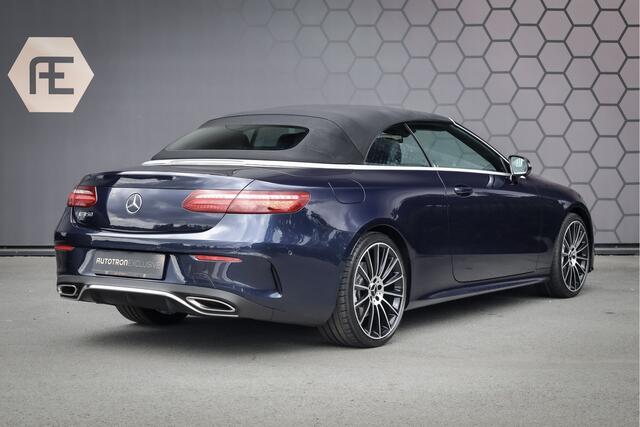 Mercedes-Benz E-KLASSE Cabriolet 350 AMG Premium Plus | DISTRONIC | VOL LEDER | BURMESTER SURROUND | MULTIBEAM LED | BSM | DRAADLOOS LADEN | SFEERVERLICHTING | AIRSCARF | AIRCAP | ETC.