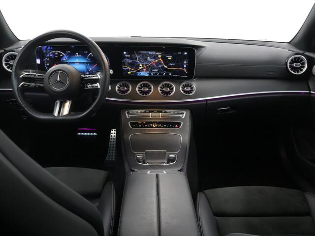 Mercedes-Benz E-KLASSE 200 Coupé AMG Line Mercedes-Benz E-klasse Coupé 200 AMG Line | Panoramadak | Burmester | Night pakket | 360 graden camera | Memory | Sfeerverlichting |