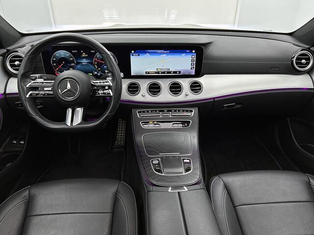 Mercedes-Benz E-KLASSE 300 e AMG Phev | Panorama Schuif-kanteldak | Sfeerverlichting | 360 gr Camera | Inclusief 24 maanden MB Certified garantie voor Europa.