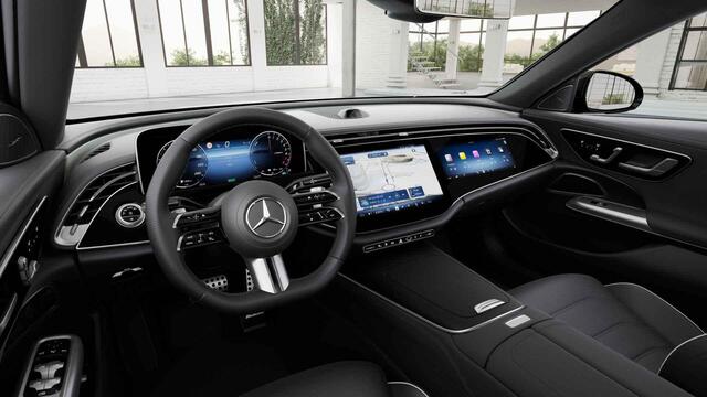 Mercedes-Benz E-KLASSE 300e Sport Edition | Panoramaschuifdak | Premium Plus | Rijassistentiepakket Plus | Night | Head-up display | Burmester