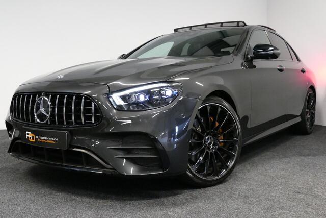 Mercedes-Benz E-KLASSE 200 AMG Line / Orig. Nederlands (facelift) / E63 AMG Diffuser / Panamericana Grill / Panoramadak / Elektr. verstelbare voorstoelen (deels) / Ambienteverlichting / Multibeam LED / Apple Carplay - Android Auto / Stoelverwarming / 20'' LMV / Rondomzichtcamer