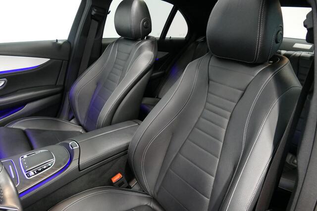 Mercedes-Benz E-KLASSE 200 AMG Line / Orig. Nederlands (facelift) / E63 AMG Diffuser / Panamericana Grill / Panoramadak / Elektr. verstelbare voorstoelen (deels) / Ambienteverlichting / Multibeam LED / Apple Carplay - Android Auto / Stoelverwarming / 20'' LMV / Rondomzichtcamer