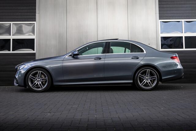 Mercedes-Benz E-KLASSE 200 d 150 pk Business Solution AMG-Pakket / NL-Auto/ Pano-Dak/ Led-Koplamp/ Wide-Screen/ Sport-Stoelen/ Stoel.Verw/ Camera/ 19'' LMV