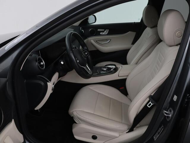 Mercedes-Benz E-KLASSE 200 Business Solutions | Leder | 360 camera | Stoelverwarming | Carplay | Matrix LED | Widescreen | Park Assist | Navigatie | Memory