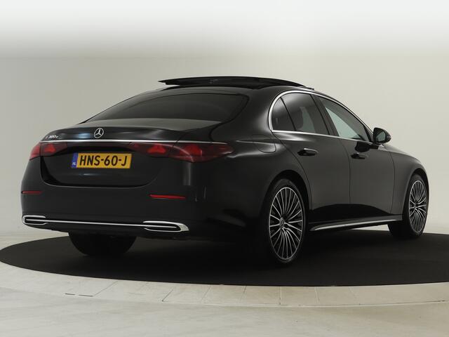 Mercedes-Benz E-KLASSE 300 e Exclusive Plug-In Hybride | Panorama Schuif/kanteldak | MBUX Superscreen | Leder pakket | Burmester Sound | 20 Inch AMG Velgen | Digital light | PREMIUM pakket | Stoelverwarming-ventilatie | Inclusief 24 maanden MB Certified garantie voor Europa.