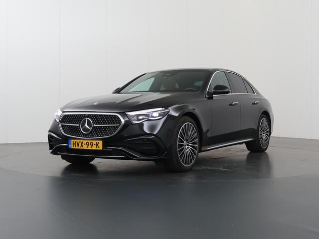 Mercedes-Benz E-KLASSE 300 e AMG Line | Bruin interieur | Memory stoelen | Zwarte hemel | 20 inch |