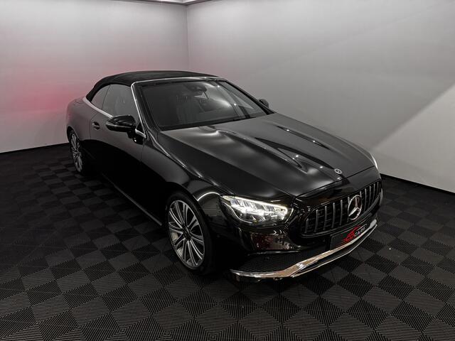 Mercedes-Benz E-KLASSE Cabrio 200 AMG Line Leder, Camera, Navi, Burmeister, Stoelverwarming, Elektrische achterklep, Sfeerverlichting