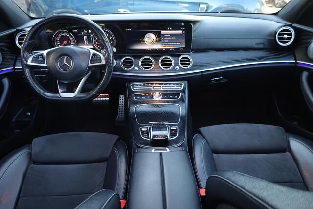 Mercedes-Benz E-KLASSE 250 Premium Plus AMG-LINE PANO LEER HUD CARPLAY 360-CAMERA SFEERVERL. BURMESTER STOELVERW. 20"AMG-LMV ZWARTE-HEMEL ENZ.