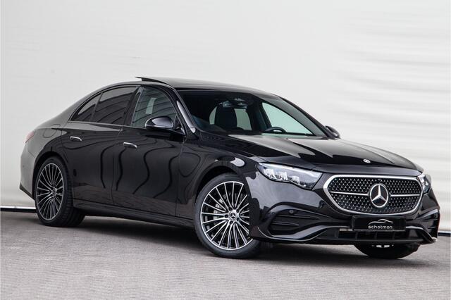 Mercedes-Benz E-KLASSE 300 e AMG Nightpakket, Panorama, Distronic, Carplay, 20" Hybrid