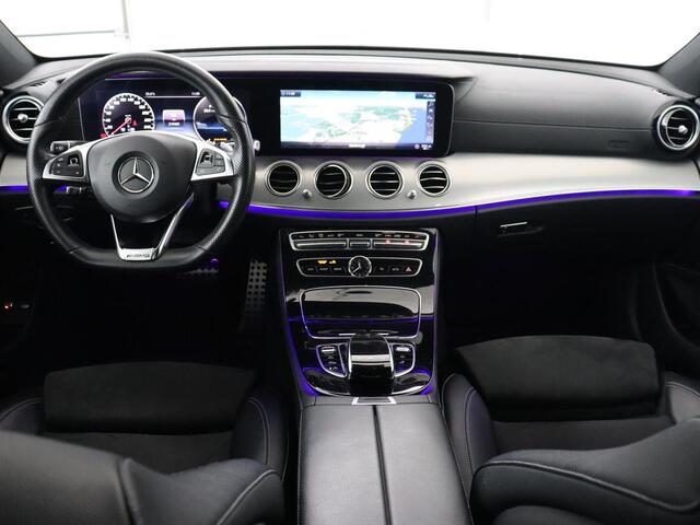 Mercedes-Benz E-KLASSE 220d Business Solution AMG | Stoelverwarming | Trekhaak | Camera | Carplay | Widescreen | Half leder | Navigatie | Full LED