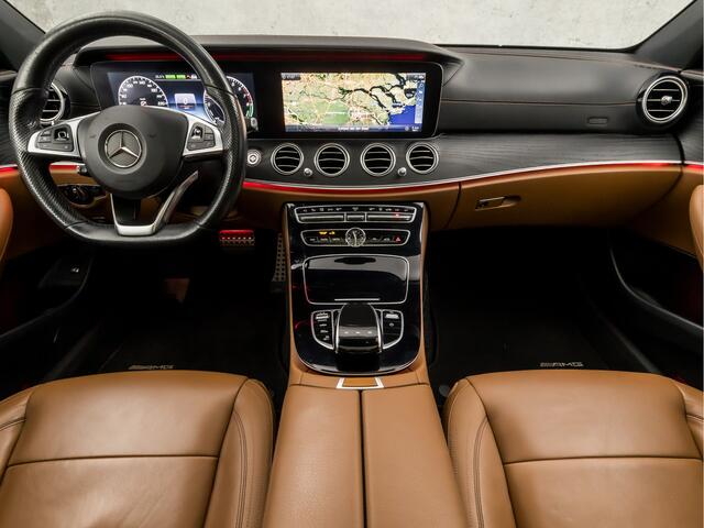 Mercedes-Benz E-KLASSE 350 e AMG Sport 286Pk Automaat (PANORAMADAK, LUCHTVERING, BURMESTER, WIDESCREEN, HEAD-UP DISPLAY, APPLE CARPLAY, SFEERVERLICHTING, MEMORY SEATS, LEDER, 360 CAMERA, ADAPTIVE CRUISE, NIEUWSTAAT)