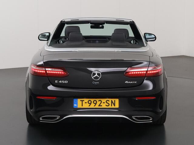 Mercedes-Benz E-KLASSE Cabrio 450 4MATIC AMG Line | Luchtvering | Memory | Keyless | Burmester | Airscarf | Multibeam |