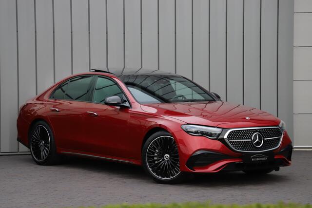 Mercedes-Benz E-KLASSE 400e AMG 4-Matic | 381PK | Luchtvering | Achterasbesturing | Head-up | Burmester 4D | Keyless-go | Pano | Distronic | 2024.