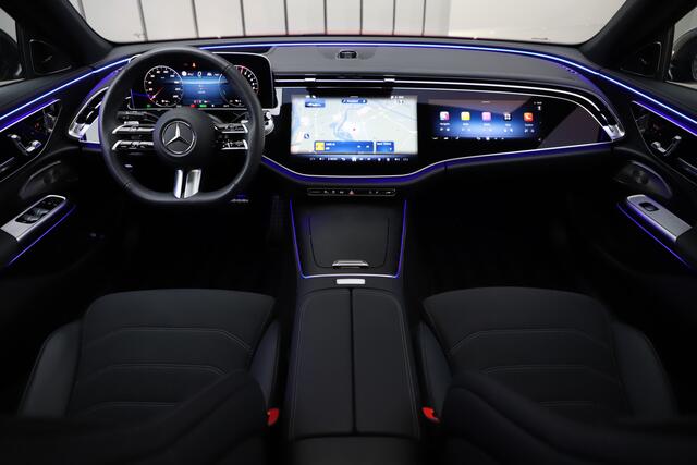 Mercedes-Benz E-KLASSE 400e AMG 4-Matic | 381PK | Luchtvering | Achterasbesturing | Head-up | Burmester 4D | Keyless-go | Pano | Distronic | 2024.