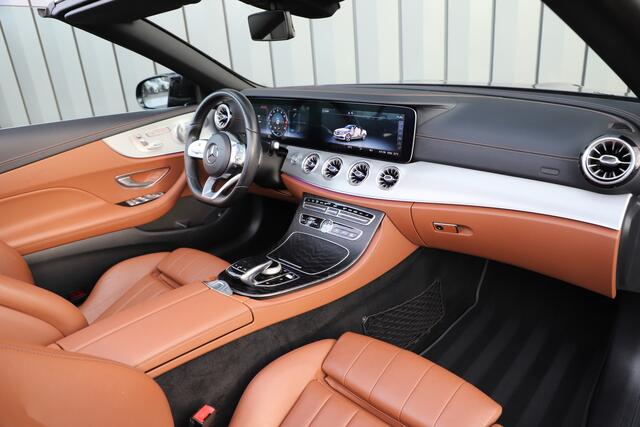Mercedes-Benz E-KLASSE Cabrio 200 AMG | 184PK | Burmester | Sfeerverlichting | Memory | Air-scarf | Widescreen | ILS | Acc | Leder | 2019.