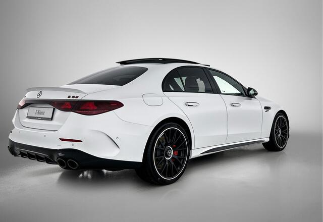 Mercedes-Benz E-KLASSE AMG 53 4MATIC+ Night Edition Premium Plus pakket | Rijassistentiepakket Plus | Winterpakket | AMG DYNAMIC PLUS pakket | Burmester® 4D sound system | Head-up display | 21 inch AMG velgen | AMG Nightpakket ll | Magnolak |