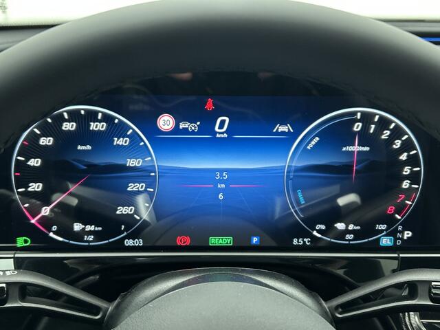 Mercedes-Benz E-KLASSE 300 e Sport Edition | Trekhaak | Nightpakket | GUARD 360° vehicle protection Plus | Adaptieve Cruisecontrol | Digital Light | 360° camera | Panoramaschuifdak | Augmented Reality navigatie |