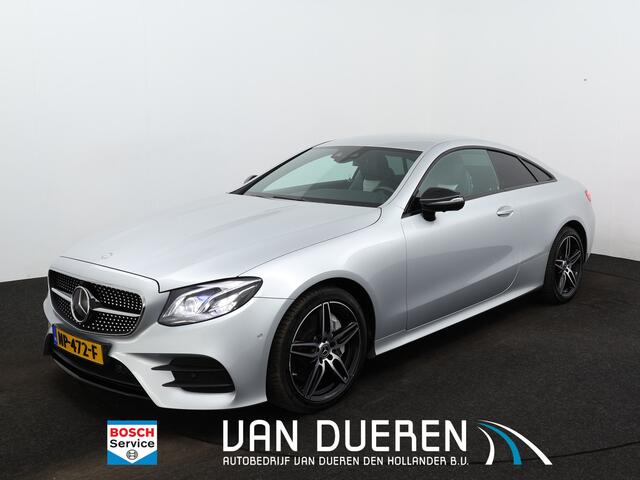 Mercedes-Benz E-KLASSE Coupé 400 4MATIC Wide screen, Virtual Cockpit, Leder, 360 camera, AMG, Night pakket 1e eigenaar