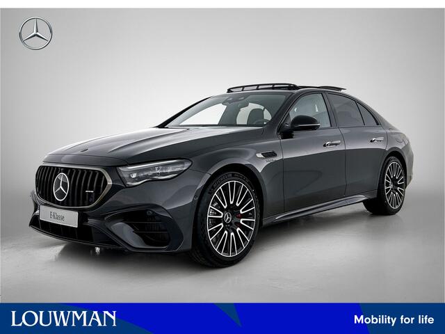 Mercedes-Benz E-KLASSE AMG 53 4MATIC+ Night Edition | Premium Plus pakket | Rijassistentiepakket Plus | AMG DYNAMIC PLUS pakket | Winterpakket | MBUX Superscreen | 20 inch AMG velgen | 360° camera | Burmester® 4D sound system | Stoelventilatie voor | Head-up display |