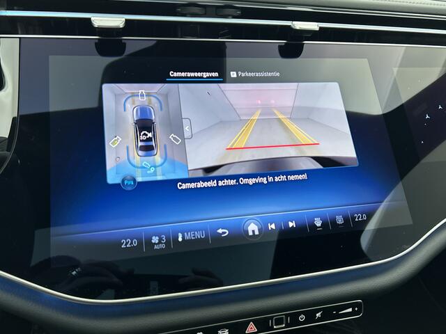 Mercedes-Benz E-KLASSE 300 e Sport Edition | Trekhaak | Nightpakket | GUARD 360° vehicle protection Plus | Adaptieve Cruisecontrol | Digital Light | 360° camera | Panoramaschuifdak | Augmented Reality navigatie |