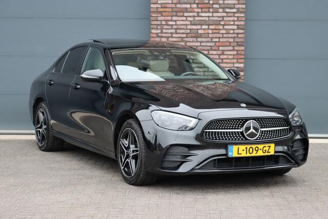 Mercedes-Benz E-KLASSE 300 de AMG Line | Distronic+ | Panoramadak | Burmester | Trekhaak | Augmented Reality | Camera | Leder | Multibeam LED | Stoelverwarming | Nightpakket |