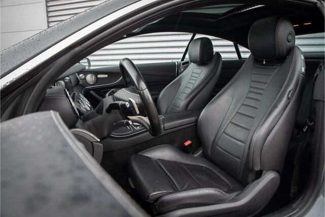 Mercedes-Benz E-KLASSE Coupé 400 4MATIC AMG Panodak Leer Burmester Widescreen Ambient Verlicht. 360 Cam.