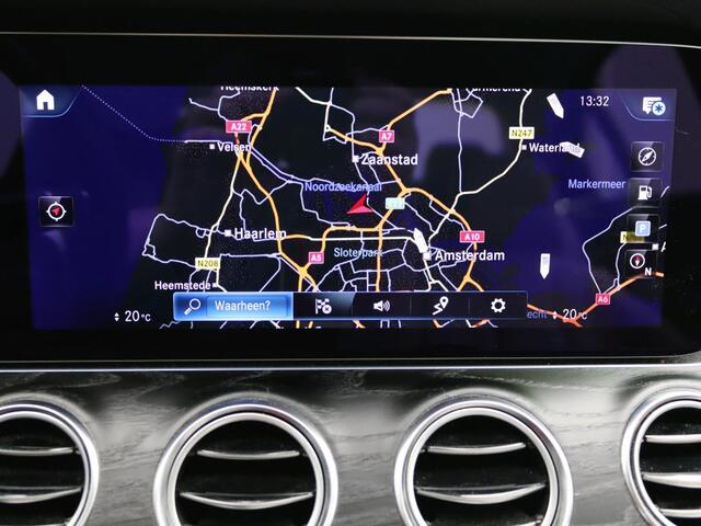 Mercedes-Benz E-KLASSE 200 Business Solution Trekhaak | Lederen Bekleding | Ledkoplampen | Sfeerverlichting | Dodehoekassistent | Achteruitrijcamera. Inclusief 24 maanden MB Certified garantie voor Europa.
