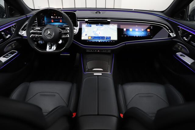 Mercedes-Benz E-KLASSE AMG 53 4MATIC+ | 612PK | Achterasbesturing | Hyperscreen | Carbon | Head-up | Adapt. onderstel | Burmester 4D | Keyless-go | Digital-light | 2024.
