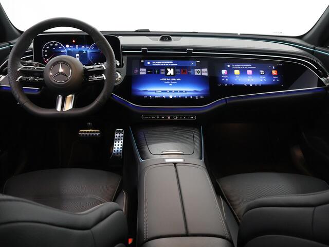 Mercedes-Benz E-KLASSE 300e Sport Edition | Panoramaschuifdak | Premium | Rijassistentiepakket | Leder | Burmester | 360° camera |