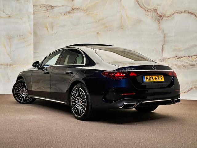 Mercedes-Benz E-KLASSE Limousine 300 e AMG Line, NL-auto, pano, Burmester, bijrijdersdisplay, 360° camera, 20'', tr.haak, ACC, keyless