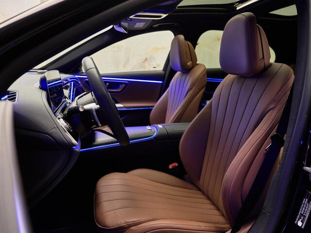 Mercedes-Benz E-KLASSE Limousine 300 e AMG Line, NL-auto, pano, Burmester, bijrijdersdisplay, 360° camera, 20'', tr.haak, ACC, keyless