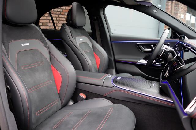 Mercedes-Benz E-KLASSE AMG 53 4MATIC+ Premium | 585pk | Hyperscreen | Achterasbesturing | Distronic | Burmester | HUD | Digital Light | Stoelverwarming | Surround Camera | Keyless Go |