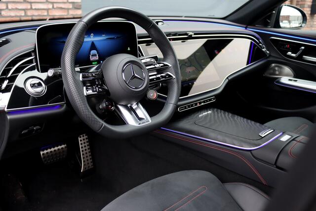 Mercedes-Benz E-KLASSE AMG 53 4MATIC+ Premium | 585pk | Hyperscreen | Achterasbesturing | Distronic | Burmester | HUD | Digital Light | Stoelverwarming | Surround Camera | Keyless Go |