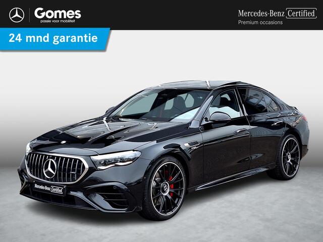Mercedes-Benz E-KLASSE AMG 53 HYBRID 4MATIC+ | Panoramadak | Burmester | Night pakket | 360° Camera | Memory pakket | Superscreen | DISTRONIC | Achterasbesturing | Sfeerverlichting | DIGITAL LIGHT | Keyless-GO | Elektrische achterklep