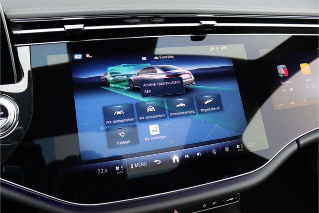 Mercedes-Benz E-KLASSE 400 e 4MATIC AMG Line | Hyperscreen | Luchtvering | Achterasbesturing | Distronic+ | HUD | Massage | Burmester | Nappa Leder | Trekhaak | Vlakkenverwarming | Stoelventilatie |