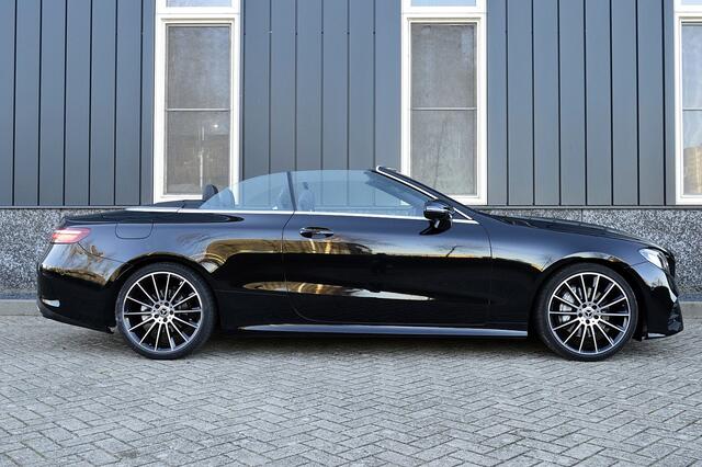 Mercedes-Benz E-KLASSE Cabrio 200 25th Anniversary Edition Rijklaarprijs-Garantie AMG-Line Leder Widescreen Nek/Stoel verwarming Led