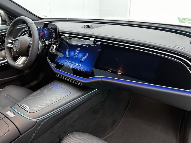 Mercedes-Benz E-KLASSE 300 e Sport Edition | Premium pakket | Trekhaak | Leder pakket | Winter pakket | Stoelventilatie voor | Digital Light | 360° camera | Burmester® 4D surround sound system | MBUX Superscreen | Augmented Reality navigatie |