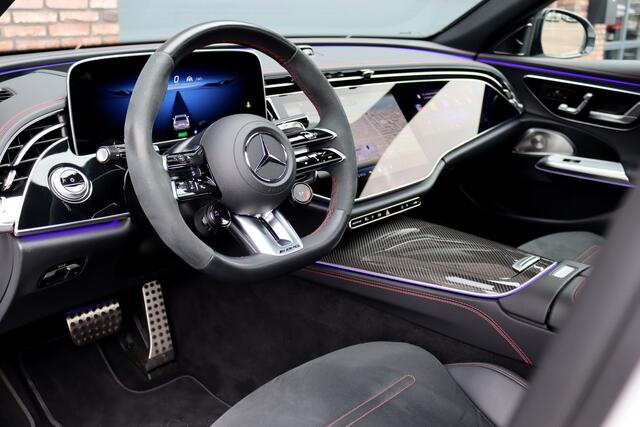 Mercedes-Benz E-KLASSE AMG 53 4MATIC+ Premium | 585pk | Hyperscreen | Achterasbesturing | Carbon | AMG Drivers Package | Distronic+ | HUD | Panoramadak | Digital Light | Burmester |