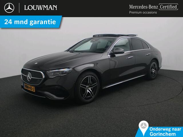 Mercedes-Benz E-KLASSE 300 e AMG Plug-In Hybride AMG Line | Panorama Schuif-Kanteldak | Widescreen Dashboard | Burmester® 4D surround sound system | Digil Licht. Inclusief 24 maanden Mercedes-Benz Certified garantie voor Europa.