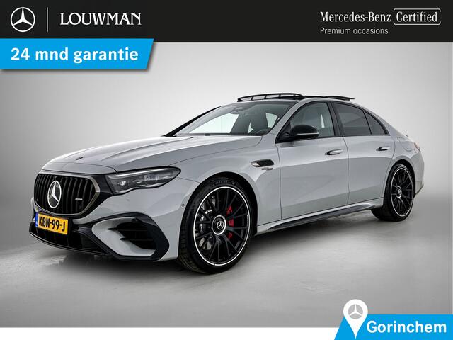 Mercedes-Benz E-KLASSE Mercedes-AMG 53 4MATIC+ MBUX Superscreen | AMG DYNAMIC PLUS Pakket | Panorama Schuif-Kanteldak | Burmester® | 21 Inch AMG Velgen. Inclusief 24 maanden MB Certified garantie voor Europa.