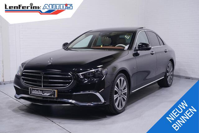 Mercedes-Benz E-KLASSE 300 e AMG Line AMG-line 360 camera matrix-koplampen keyless entry/go drivers-assist 19"-inch lmv ACC two-tone designo-leder panodak burmester surround system luchtvering matrix-koplampen electrische stoelen voor met memo