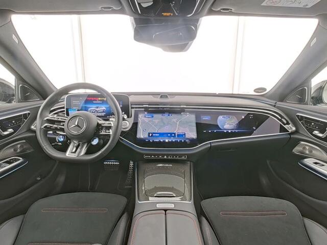 Mercedes-Benz E-KLASSE Mercedes-AMG 53 4MATIC+ Hybride Night Pakket | Panorama Schuif-Kanteldak | Distronic | MBUX Superscreen | Trekhaak | Burmester® | Head-up-Display. Inclusief 24 maanden MB Certified garantie voor Europa.