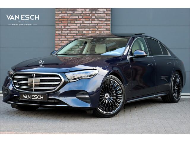 Mercedes-Benz E-KLASSE 400 e 4MATIC Exclusive Line | Hypercreen | Luchtvering | Achterasbesturing | Distronic+ | Massage | Stoelventilatie | 3D-Display | HUD | Vlakkenverwarming | Digital Light |