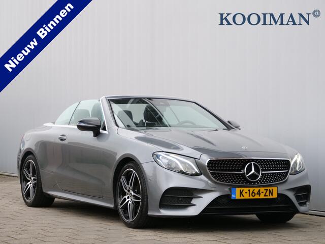 Mercedes-Benz E-KLASSE Cabrio 200 Sport Edition 198pk Automaat Leder / LED / Nekverwarming / Camera