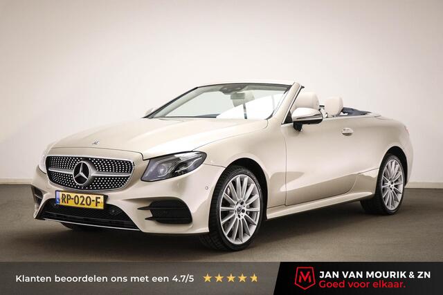 Mercedes-Benz E-KLASSE Cabrio 300 Premium Plus | NAPPA LEDER | LUCHTVERING | HEAD UP | STOELVENTILATIE | 360 CAMERA | 20"