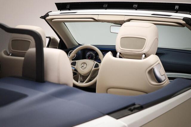 Mercedes-Benz E-KLASSE Cabrio 300 Premium Plus | NAPPA LEDER | LUCHTVERING | HEAD UP | STOELVENTILATIE | 360 CAMERA | 20"