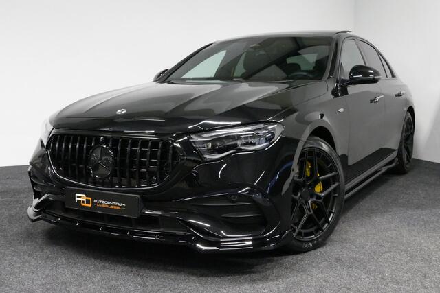 Mercedes-Benz E-KLASSE 300 e AMG Line / E53 AMG Edition1 look / E53 AMG Diffuser / Panamericana Grille / Panoramadak / Burmester Surround Sound 4D / Elektr. verstelbare voorstoelen + memory / Digital Light (Laser) / Ambienteverlichting / HUD / Rondomzichtcamera / Apple Carplay